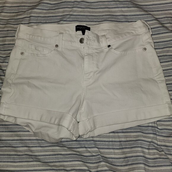 White denim shorts BUNDLE=SAVE - Picture 1 of 3